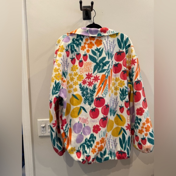 Custom Fleece, Fun Fruit Pattern (Large) - Picture 2 of 2